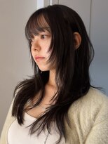 ジアン テラス(GIEN TERRASSE)&nbsp;ハッシュカットレイヤーカット韓国レイヤー韓国ヘア/岸本