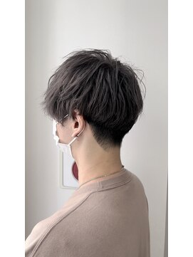 ユーフォリア 渋谷グランデ(Euphoria SHIBUYA GRANDE) メンズダブルカラー×爽やか×束感×動き×透明感