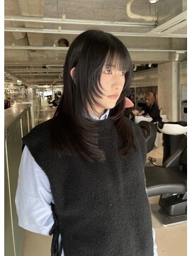 ドットプラス リム(Dot+LIM) レイヤーカット×艶カラー