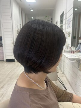 テラス ヘアアンドボタニカル(terrace) terrace岩政/ショートボブ/30代40代/姪浜