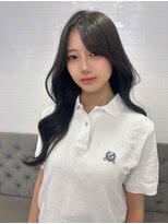 ラヴィズム 長岡店(LUVISM)&nbsp;韓国/顔周りレイヤー/ダブルカラー/ベージュ/前髪新潟長岡宮関