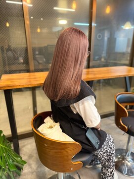 ザ シーワークス(THE Cworks) ダブルカラー/ハイトーン/くすみピンク/モカブラウン