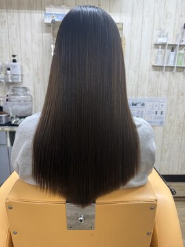 艶ロング×Vラインカット