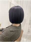 【ブルーバイオレット】【ブリーチカラー】【20代30代】