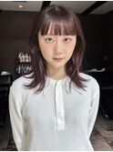 レイヤーカット/ハッシュカット/ラベンダー/太田
