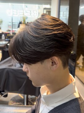 REEED 渋谷店 メンズ縮毛矯正/ニュアンスパーマ【リード】【4/3 NEW OPEN(予定)】 ニュアンスパーマストレートパーマセンターパート