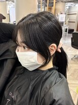 マリアバイアフロート(Maria by AFLOAT)&nbsp;【韓国・ワンホンヘア】お顔まわりカット　サイドバング