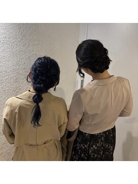 ケリーズグリーン(Kelly's Green) お友達とでも大歓迎ヘアセット