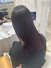 【新規平日】透明感ある髪色に【ブリーチなしダブルカラー】18000→16900