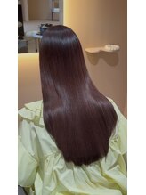 ミレヘアー 越谷(Mire hair)&nbsp;美髪矯正+プレミアムエステトリートメント+髪質改善カラー