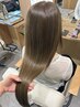 ダメージレスカラー＋クイック髪質改善トリートメント 