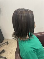 レガ(le ga) 切りっぱなしボブ