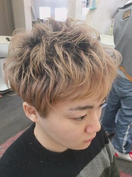 エスエムアールツー(SMR2) ☆アイロン仕上げでメンズカーリースタイル☆