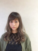 ヴィフ ヘアアンドデザイン(Vif hair&design)&nbsp;柔らか眉下バング×ゆるふわロング