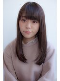 ナチュラルストレート＆アレンジ