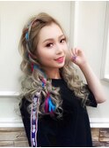 編み込み・巻きおろし
