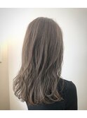 ロング×オリーヴブラウン