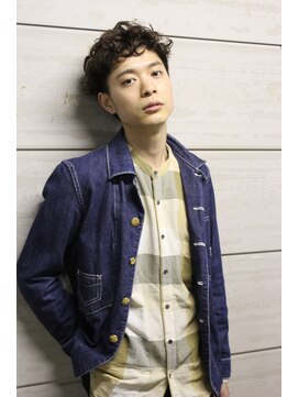 ブークル(boucle) 外国人風無造作ショートマッシュ