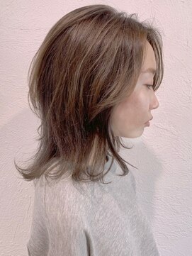 レクタ(recta) 【美容室 京都 伏見 recta】外ハネミディアムウルフ★