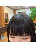 前髪カット