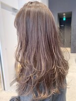 アイティー バイ アルバム 中野店(IT by ALBUM) グレージュロング_ウェーブパーマフォギーベージュ_ba290181