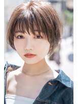 メーヴェ(Mowen) mowen 南堀江 くびれショート×ウォームブラウン×骨格矯正