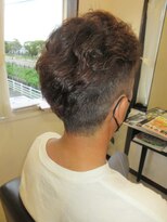 コア フィール ア デイ(COIFFURE A DAY)&nbsp;【M3D】メンズパーマ×カラー