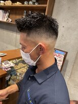 エルエー バーバーショップ 草津店(L.A BARBERSHOP) 店長【橋本】スキンフェード