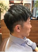 40代SOUPREXダンディ！サイドツーブロック刈り上げスタイル