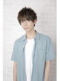 アッシュブラック/カルマパーマ［御茶ノ水/神保町］