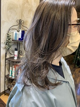 ヘアー クリエイト カルバリ(HAIR CREATE Calbari) おしゃレイヤー×ハイライト