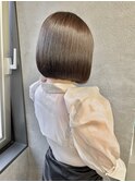 ミニボブ 小顔カット ナチュラル ショートカット