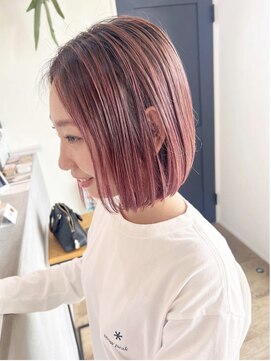 アーブル ヘアーアンドメイク(ARBRE) ブリーチデザインハイライトダブルカラー髪質改善トリートメント