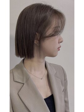 ナループロア ルームー(Nalu pu loa ROOMOO) ゆるまきタッセルカット/タッセルカット/タンバルモリ/韓国ボブ