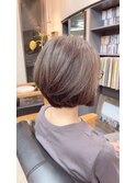 シークレットハイライト＋ボブ　グレーベージュ