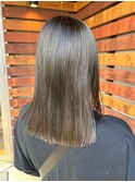 艶感 ストレート 髪質改善 美髪 トリートメント 縮毛矯正