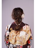 振袖ヘアアレンジ