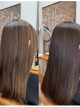 ルスリー 京都店(Lsurii) 髪質改善カラー