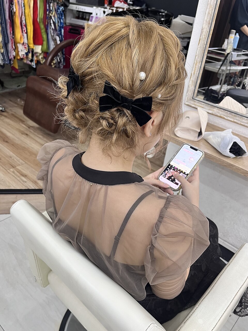 coussinet （クシネ）ヘアピン　パフュームピン　結婚式　ハーフツイン coussinet （クシネ）ヘアピン パフュームピン 結婚式 ハーフツイン