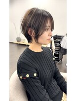 ルアン 上通り(ruen) 前髪長めくびれショート 熊本 ruen 上通り 山田大貴