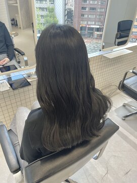 ヌーヴェル(nouvelle) ダークグレー×ロング