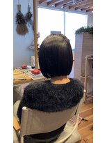 ブルーム(bluem)&nbsp;【bluem】縮毛矯正で丸みボブ