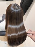 艶ブラウン☆難波髪質改善