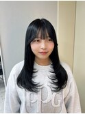 ブルーブラック/ブラック/中明度カラー/ブリーチカラー/艶カラー