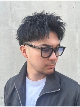 グラッシー(GLASSY) スペインカール/ツイストピンパーマ/スパイキーベリーショート☆