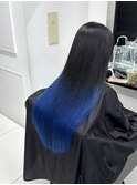 ネオンブルーグラデーションカラー