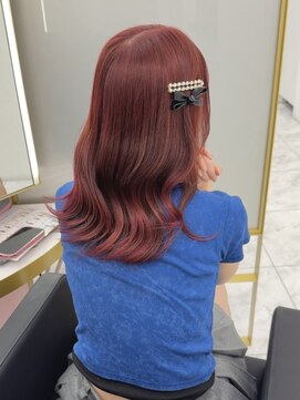 ジュイル シブヤ(JEWIL SHIBUYA) 【JEWIL 渋谷 櫻田】ブリーチなしの暖色カラー♪