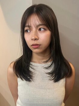 クレン(CLENN)の写真/トレンドの透明感カラーで、周りと差をつけて☆あなただけに似合うオリジナルカラーをご提案！[鶴舞駅1分]