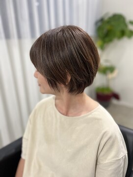 ハクア プラス(HAKUA PLUS) 【40代50代の方へオススメスタイル】白髪ぼかしハイライトカラー
