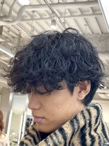 フィフスパーク(fifth PARK) 渋谷波巻きツイストスパイラルシャドウパーマ束感メンズカット